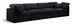 Indulge - Velvet 4 Seat Modular Sofa