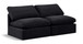 Indulge - Velvet 2 Seat Modular Armless Sofa