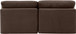 Indulge - Velvet 2 Seat Modular Armless Sofa