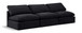 Indulge - Velvet 3 Seat Modular Armless Sofa