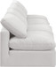 Indulge - Velvet 4 Seat Modular Armless Sofa