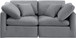 Indulge - Velvet 2 Seat Modular Sofa