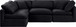 Indulge - Velvet 4 Piece Modular Sectional