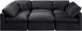 Indulge - Velvet 6 Piece Modular Sectional