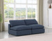 Comfy - Linen Modular Armless Sofa 2 Seats