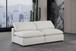 Comfy - Linen Modular Armless Sofa 2 Seats