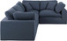 Comfy - 4 Piece Linen Fabric Modular Sectional