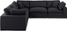Comfy - 5 Piece Linen Modular Corner Sectional