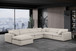 Comfy - 7 Piece Linen Modular Sectional With Chaise