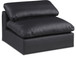Comfy - Faux Leather Armless Chair