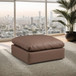 Comfy - Faux Leather Ottoman