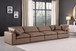 Comfy - Faux Leather Modular Sofa 4 Seats