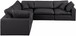 Comfy - 5 Piece Faux Leather Modular Corner Sectional