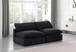 Comfy - Velvet Modular Armless Sofa 2 Seats