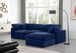 Comfy - 4 Piece Velvet Modular Sectional With Chaise