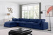 Comfy - 5 Piece Velvet Modular Sectional With Chaise