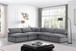 Comfy - 5 Piece Velvet Modular Corner Armless Sectional