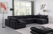 Comfy - 6 Piece Velvet Modular Armless Sectional