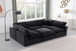 Comfy - 6 Piece Velvet Sectional