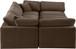Comfy - 6 Piece Velvet Sectional