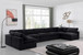 Comfy - 7 Piece Velvet Modular Armless Sectional