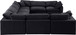 Comfy - 8 Piece Velvet Modular Sectional