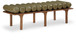 Landon - Bench With Brown Base