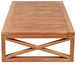 Anguilla - Teak Outdoor Coffee Table - Natural