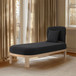 Maybourne - Chaise / Bench With Natural Frame
