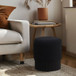 Veranda - Ottoman / Stool With Black Base