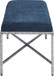 Valley - Bench With Silver Frame