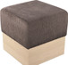Havre - Ottoman / Stool With Natural Base