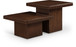 Spencer - Oak Veneer 2 Piece Coffee Table