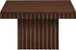 Spencer - 12" Oak Veneer Coffee Table