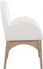 Waldorf - Boucle Dining Arm Chair With Natural Legs