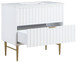Modernist - Bathroom Vanity With Gold Legs