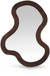 Oblique - Mirror - Wood