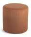 Roy - Round Microsuede Ottoman / Stool