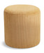Roy - Round Microsuede Ottoman / Stool