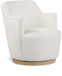 Clarita - Chenille Swivel Accent Chair