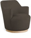 Clarita - Boucle Swivel Accent Chair