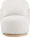 Clarita - Boucle Swivel Accent Chair