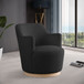 Clarita - Boucle Swivel Accent Chair