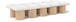 Pavilion - 10 Piece Modular Bench With Natural Base