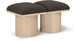 Pavilion - 2 Piece Modular Bench With Natural Base