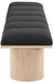 Pavilion - 6 Piece Modular Bench With Natural Base