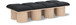 Pavilion - 8 Piece Modular Bench With Natural Base