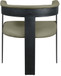 Romeo - Faux Leather Dining Chair With Black Base (Set of 2)