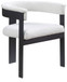 Romeo - Boucle Dining Chair With Black Base (Set of 2)