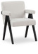 Woodloch - Accent Chair With Black Frame